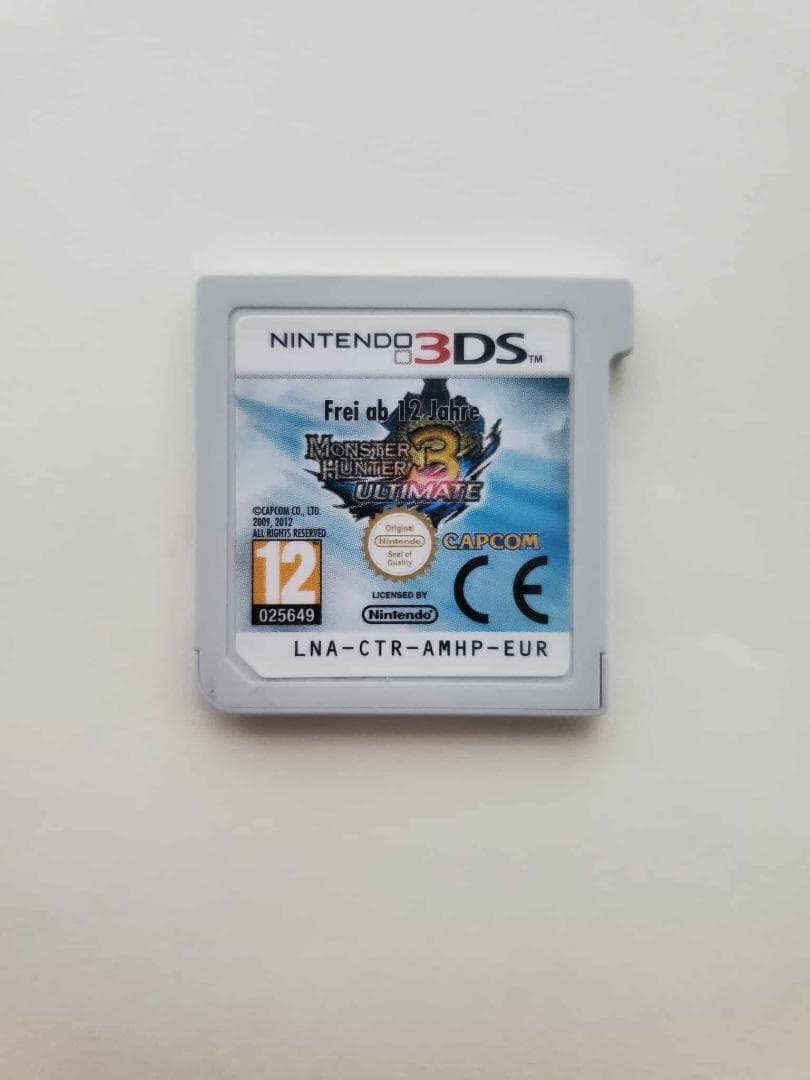 【激レアセット】3DS MH3G (TRI G) 欧州版 拡張スライドパッド付