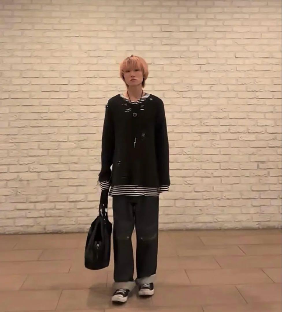 00s   archive ダメージニット