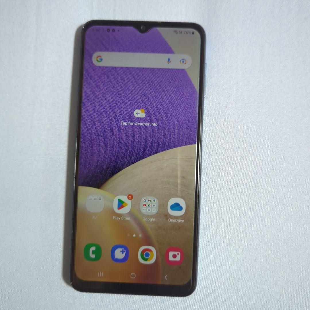 森*本様 Samsung Galaxy A32 5G（SCG08）の出品です
