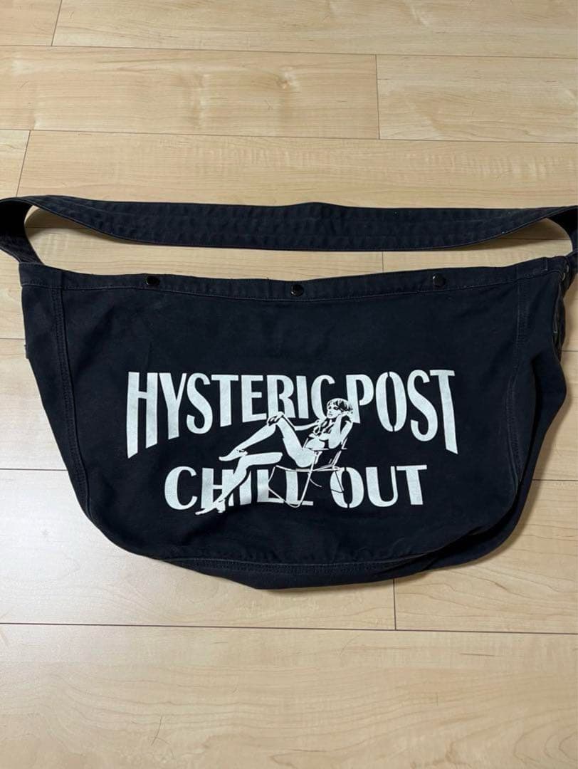 HYSTERIC POST メッセンジャーバッグ ブラック