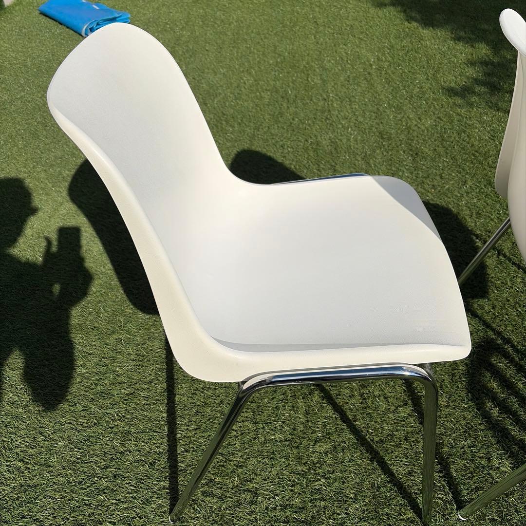 【美品】イタリア製　bericoplast スタッキングチェア 廃盤　2脚セット