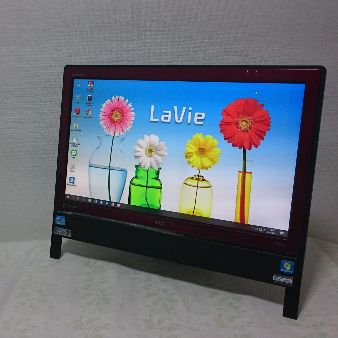 i5 ブルーレイ 一体型 パソコン PC NEC VN770 20型 動作品