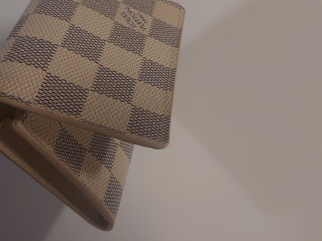Louis Vuitton ダミエ アズール 名刺入れ カードケース●お値下げ●