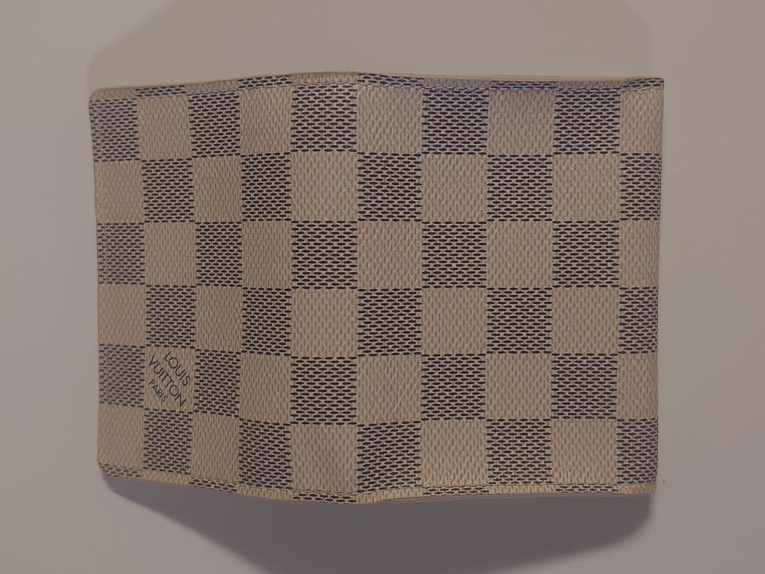Louis Vuitton ダミエ アズール 名刺入れ カードケース●お値下げ●