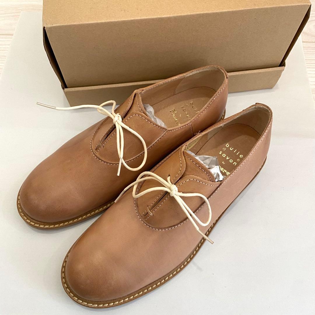 美品 ビュルデサボン ピオネロ シューズ 革 ユニ アトリエドゥサボン フィグ