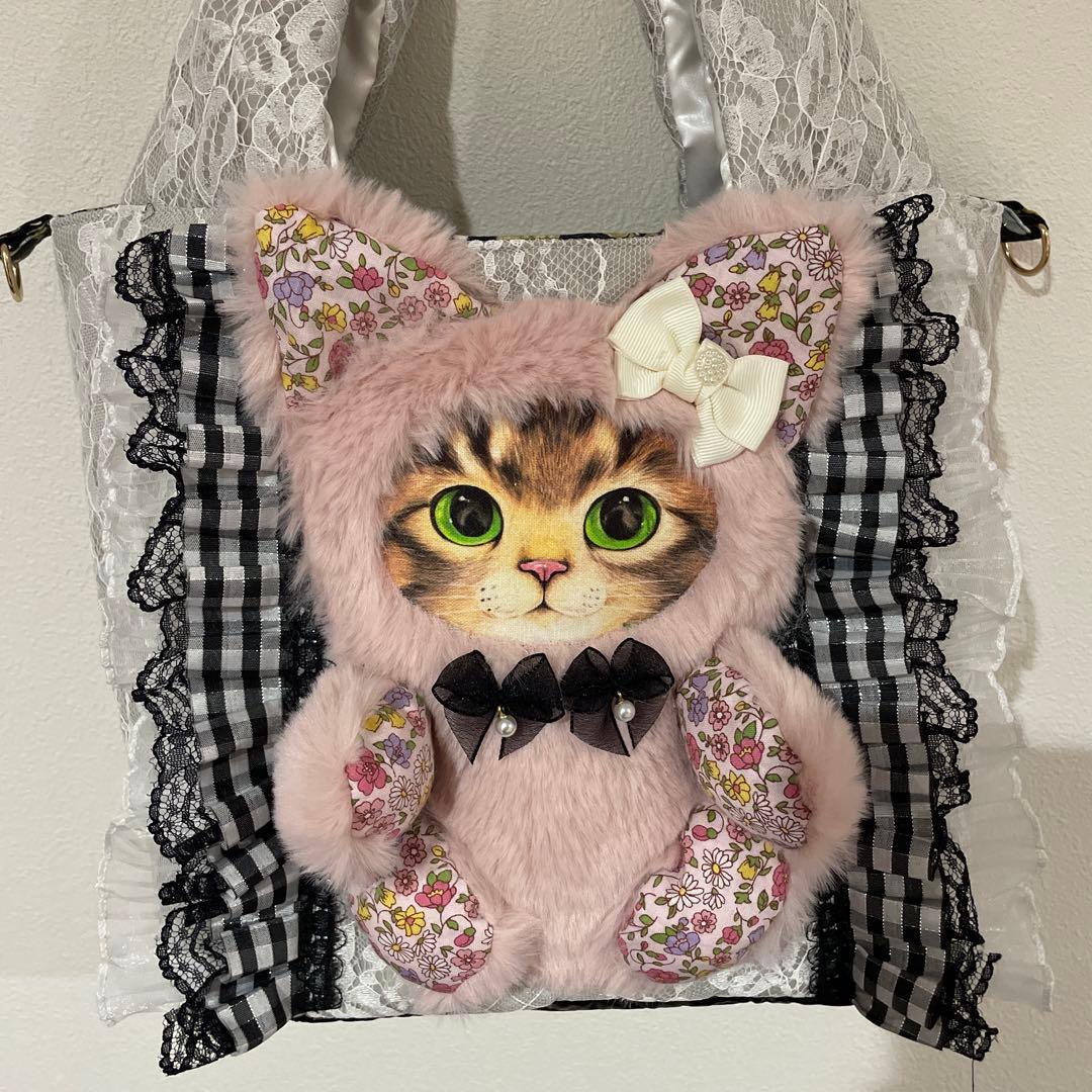 コヤンイサムチョン　ねこちゃんサンダーちゃんトートバッグ