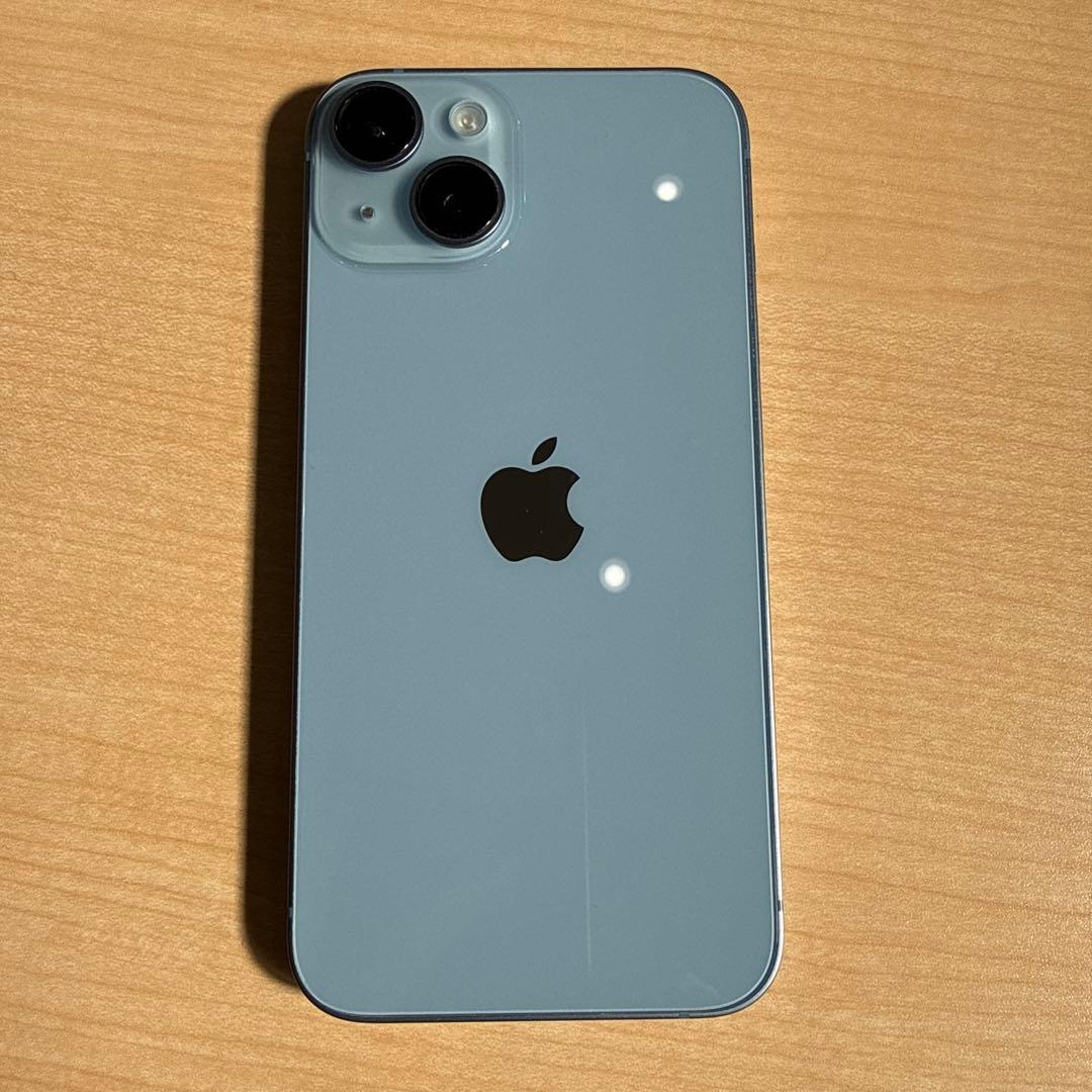 Apple iPhone 14青色 本体
