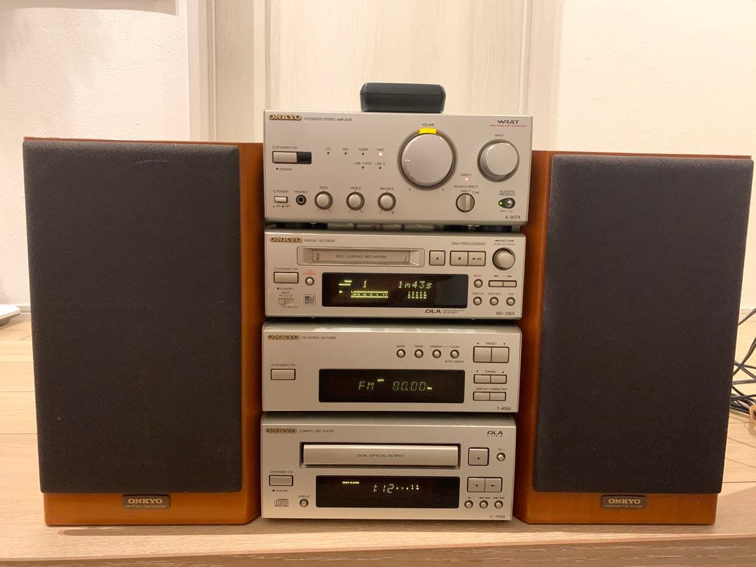 (美品)ONKYO INTEC205 A-907X セットその他