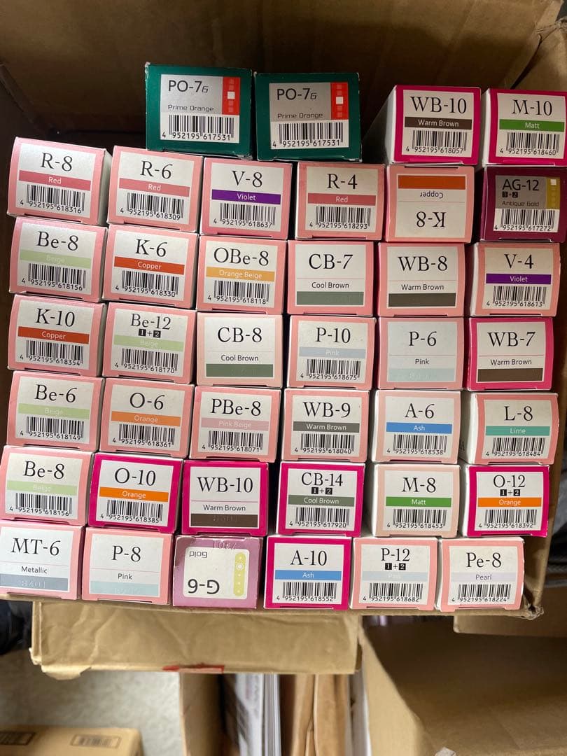 ルベル マテリアヘアカラーリング剤 38本