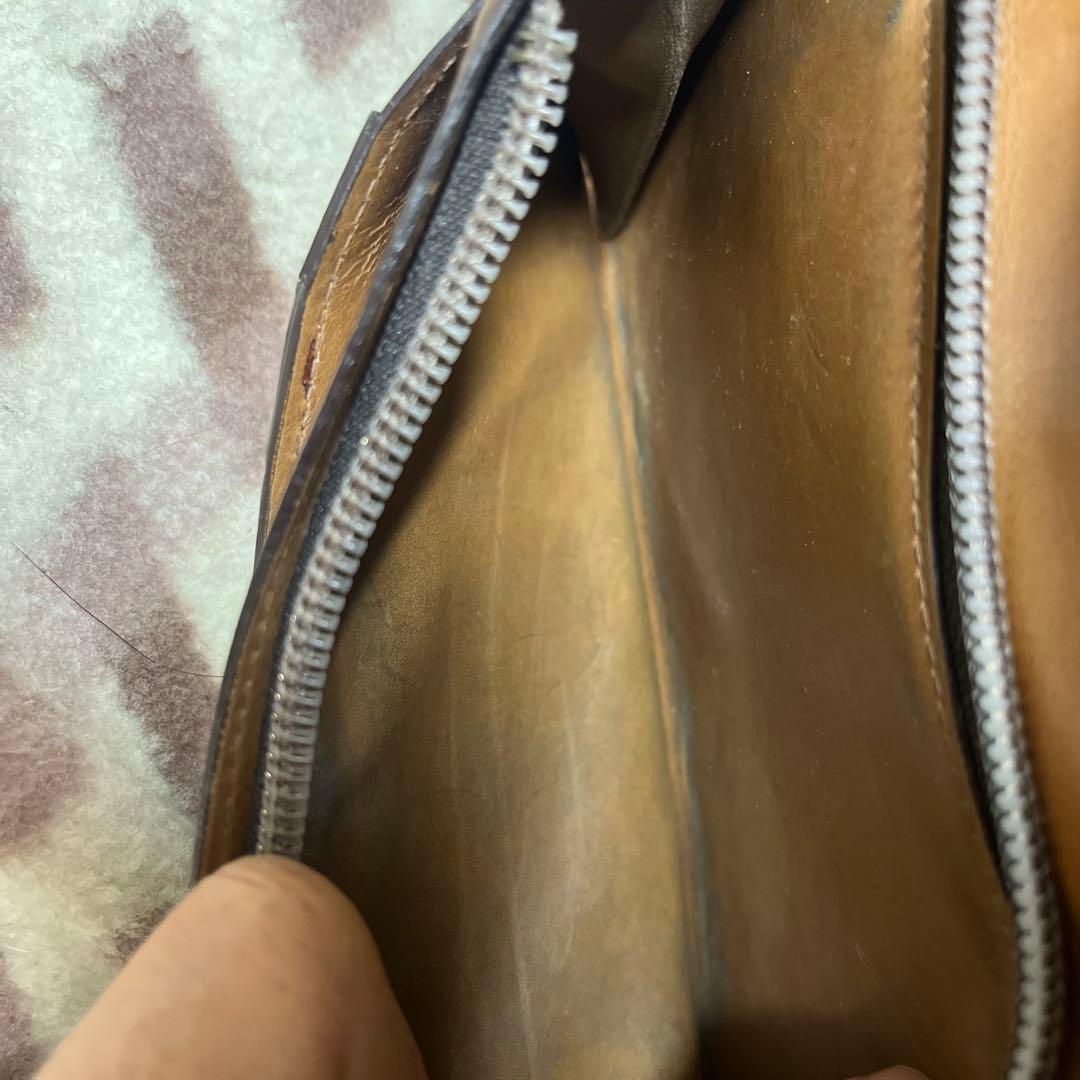 希望額へ　大丸購入　ベルルッティ長財布 カリグラフィ