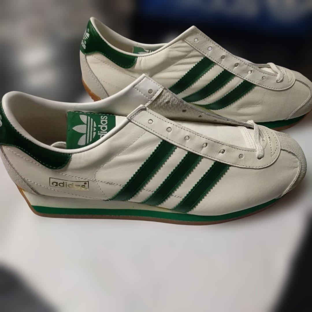 adidas Country　カンガルー革　日本製　　カントリー　未使用　９０s