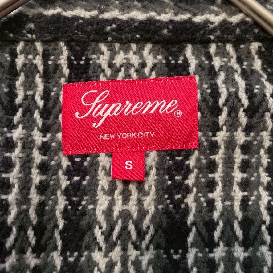 【大人気】Supreme ウール混 ジャケット ツイード 近年モデル L相当