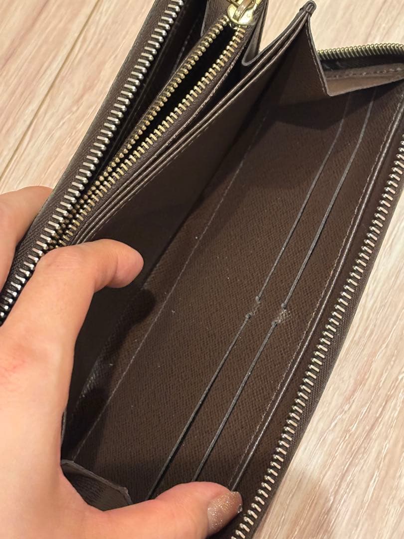 【値下げ】Louis Vuitton ダミエ長財布
