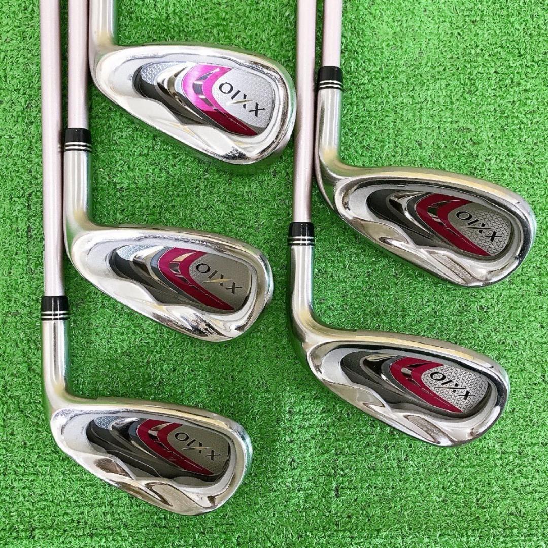 専用タ78★ゼクシオナイ 5本レディースアイアンセット A MP900Lボルドー
