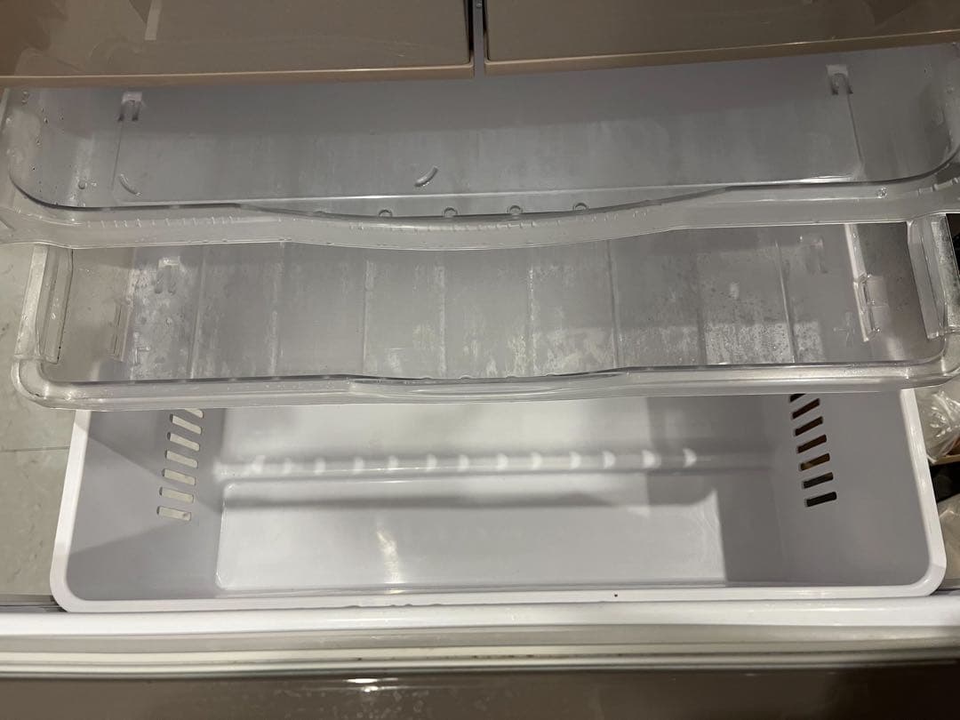 （美品）2021年製HITACHI冷蔵庫401L左開き R-K40RJL