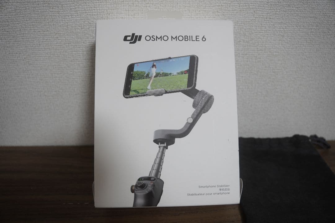 【美品】DJI OM6 ジンバル スマホ用／使用1回・動作確認済・付属品完備