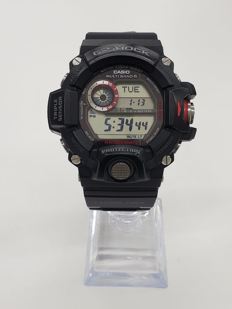 G-SHOCK レンジマン　GW-9400 MULTIBAND 6 ブラック