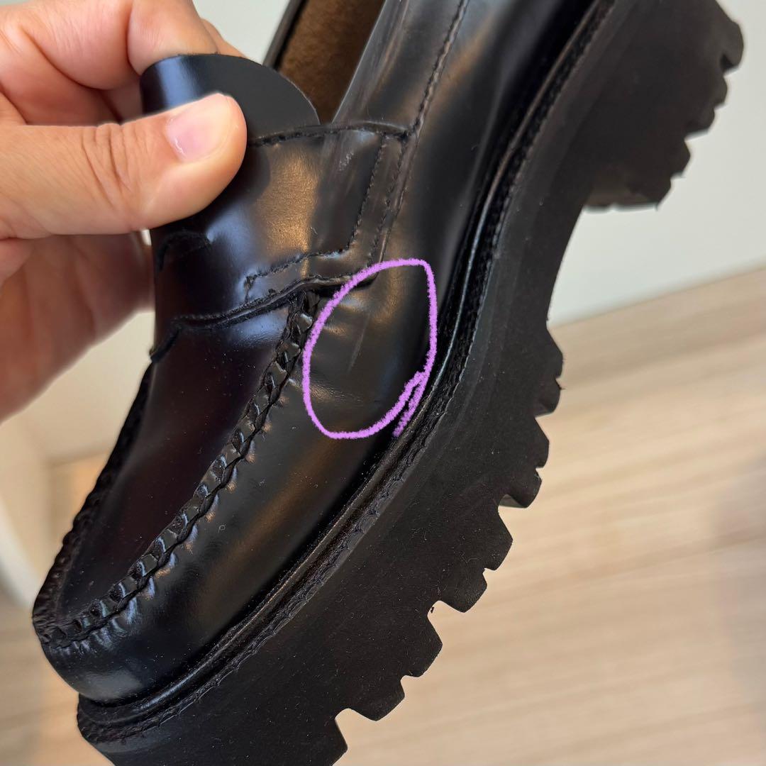 CLANE×G.H.BASS コラボ　厚底ローファー