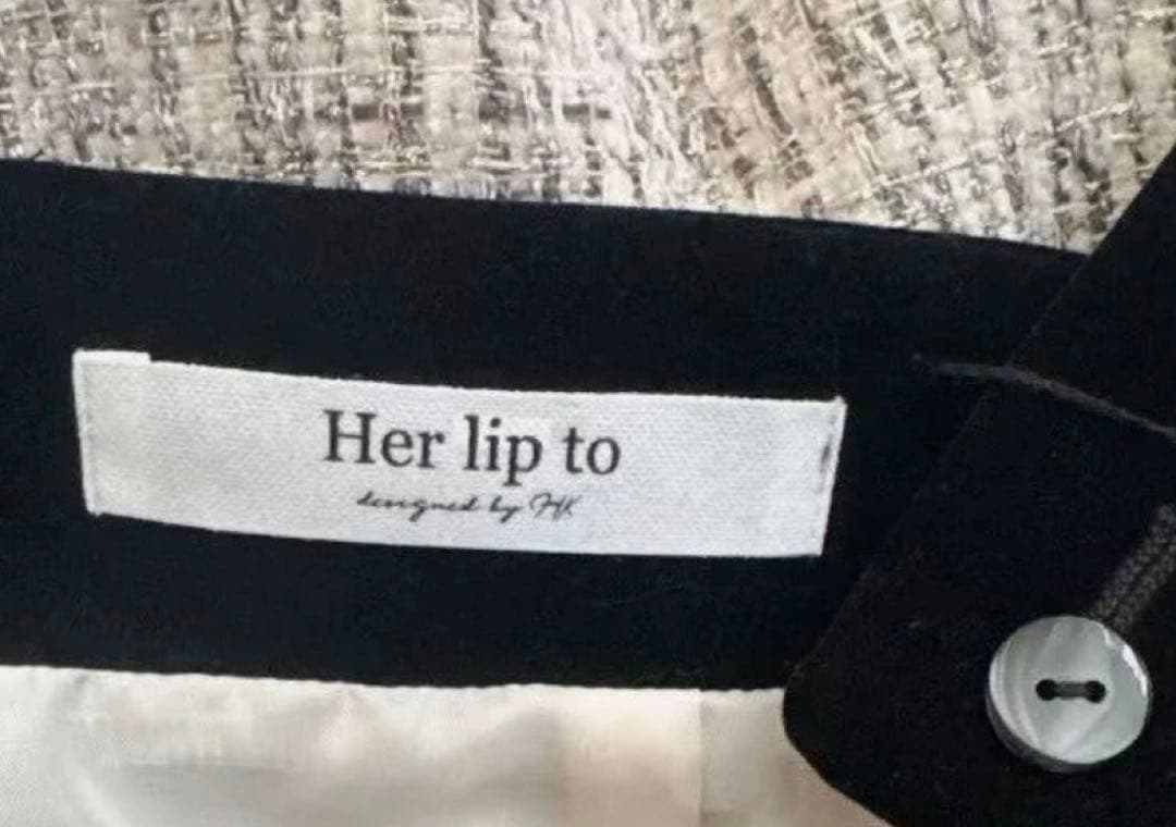 即購入◎Herlipto Margaux Tweed Mini Dress S