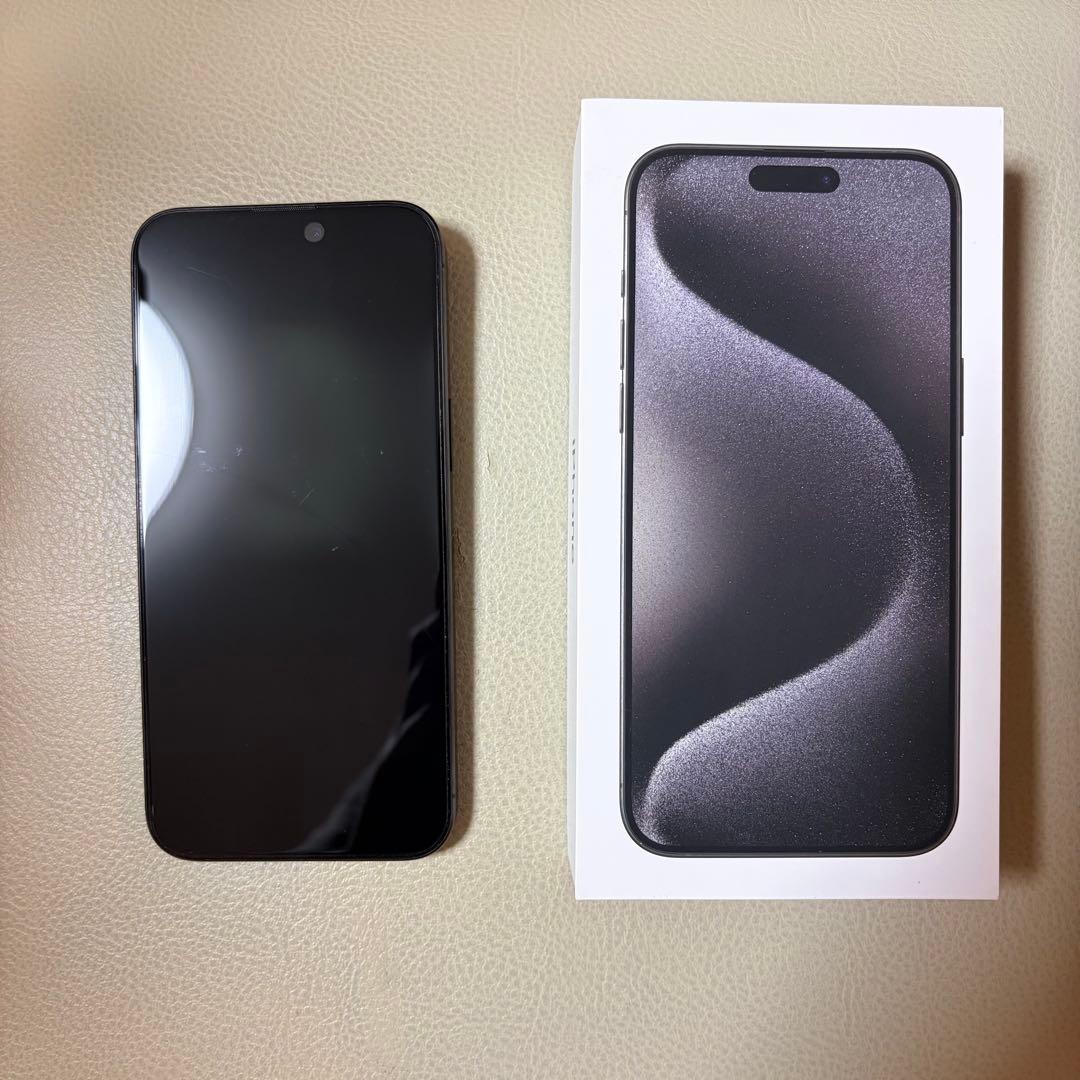 Apple iPhone 15 pro max 256GB ブラックチタニウム