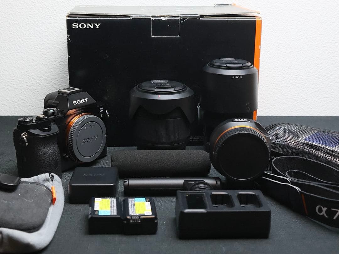 【セット売り】SONY ソニーフルサイズ一眼 α7 ILCE-7K 付属品あり