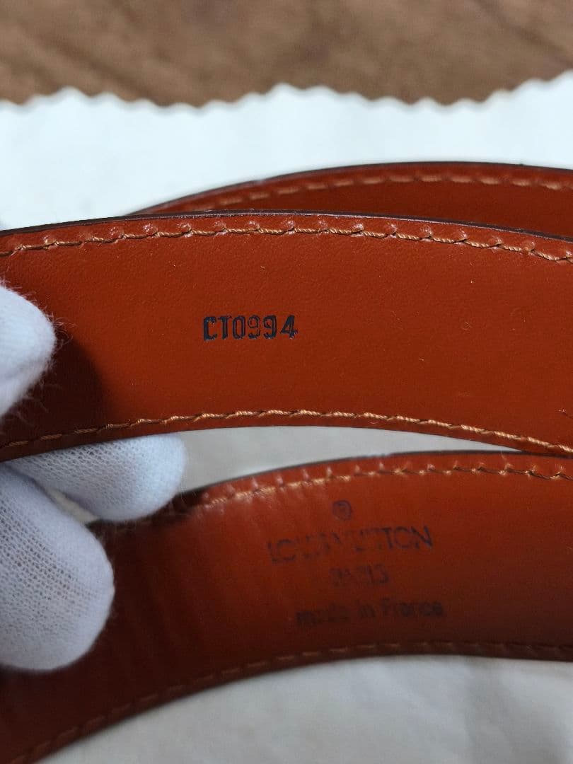 キャメル　LOUIS VUITTON エピサンチュール