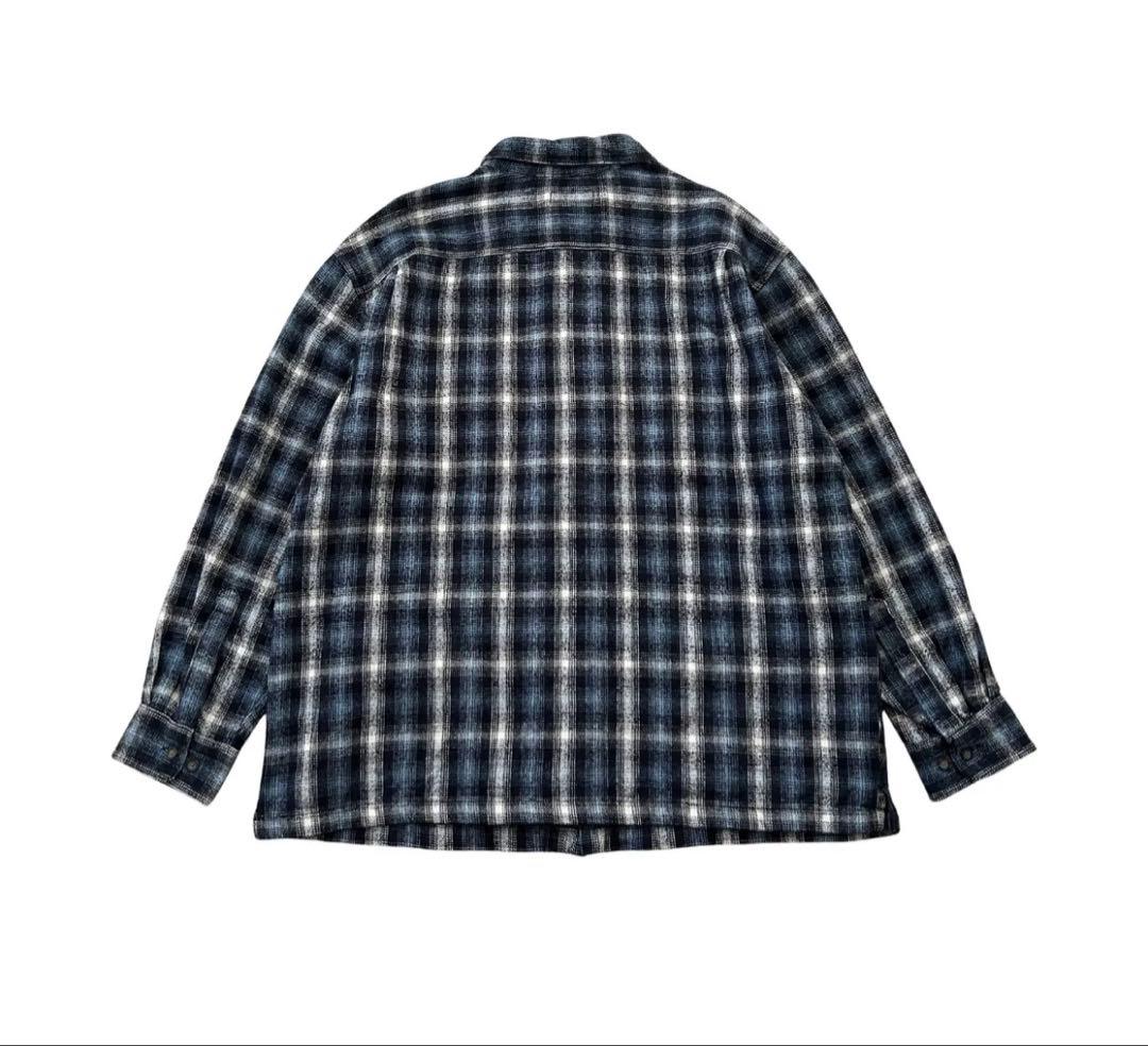 stjohnsbay セントジョンズベイ　ブラックオンブレシャツ