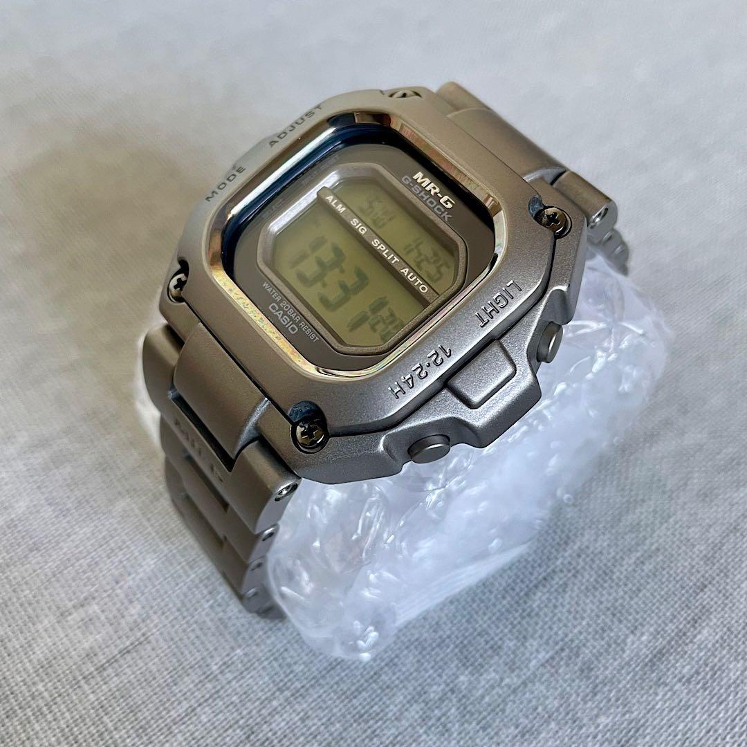 【新品電池／美品】カシオ G-SHOCK MRG-110TBN-2 ブルーノート