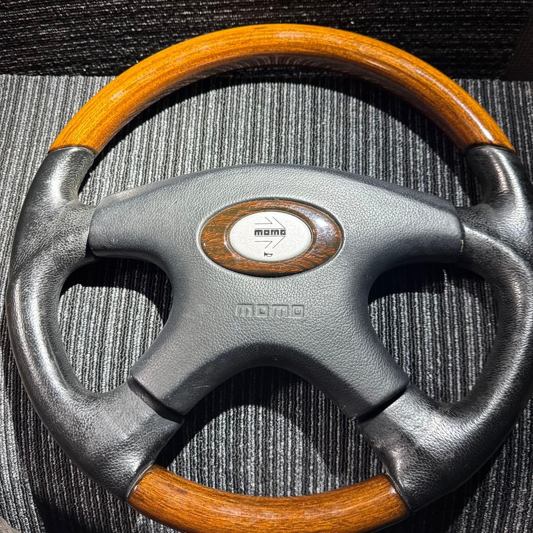 MOMOオリンピック3 REGAL(リーネルレザーウッドマホガニー)廃盤・激レア