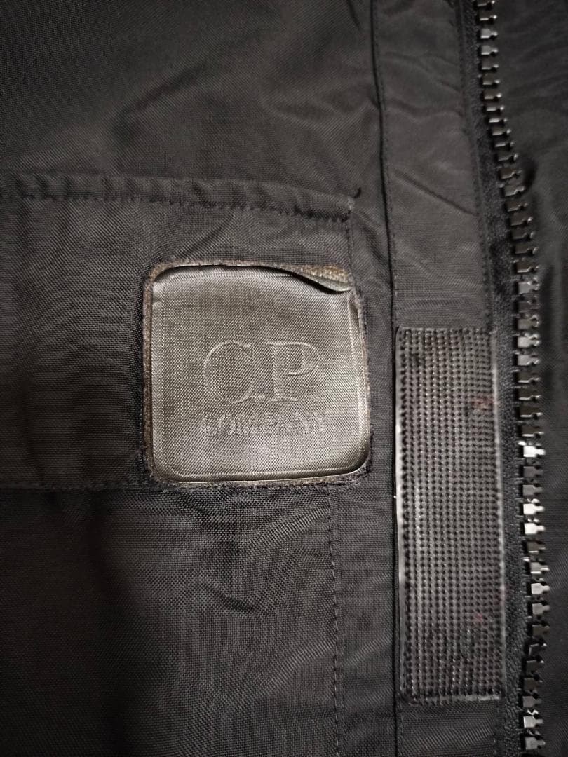 ★90-00　年代　レア　CP COMPANY イタリア製　古着コート　黒　50