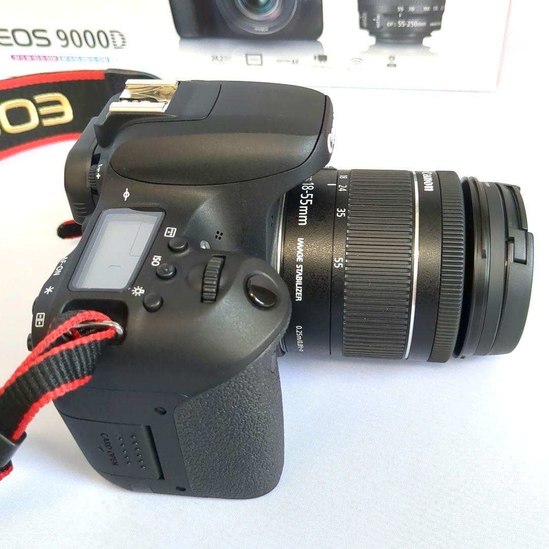 【美品】Canon EOS 9000D ダブルズームキット