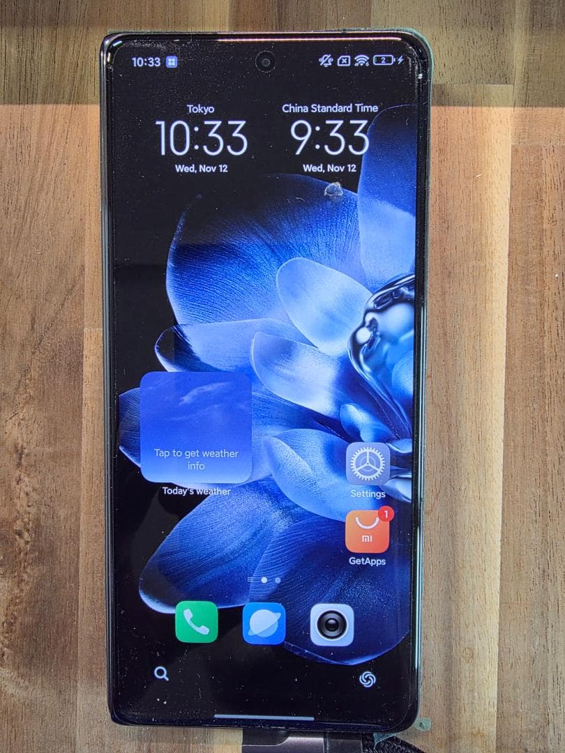 折りたたみスマホ　Xiaomi MIX Fold 4 512GB（デュアルSIM