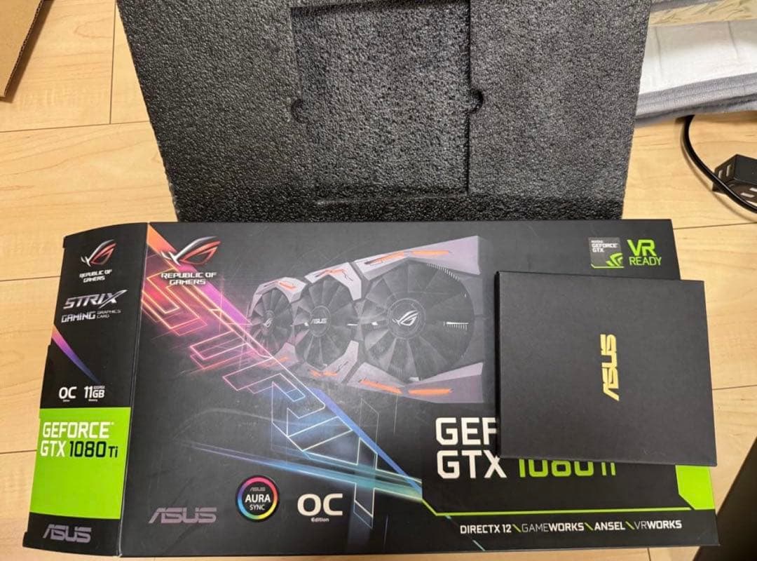 グラフィックボード・グラボ・ビデオカード ASUS GeForce GTX 1080 Ti OC VR Ready