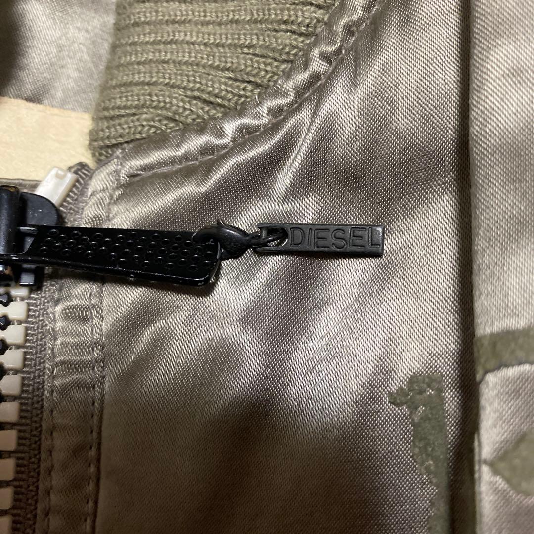 DIESEL シルバー スカジャン Mサイズ