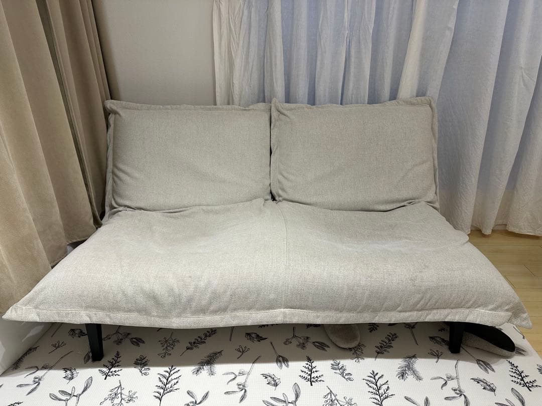 ligneroset カラン ソファ 木製脚付き