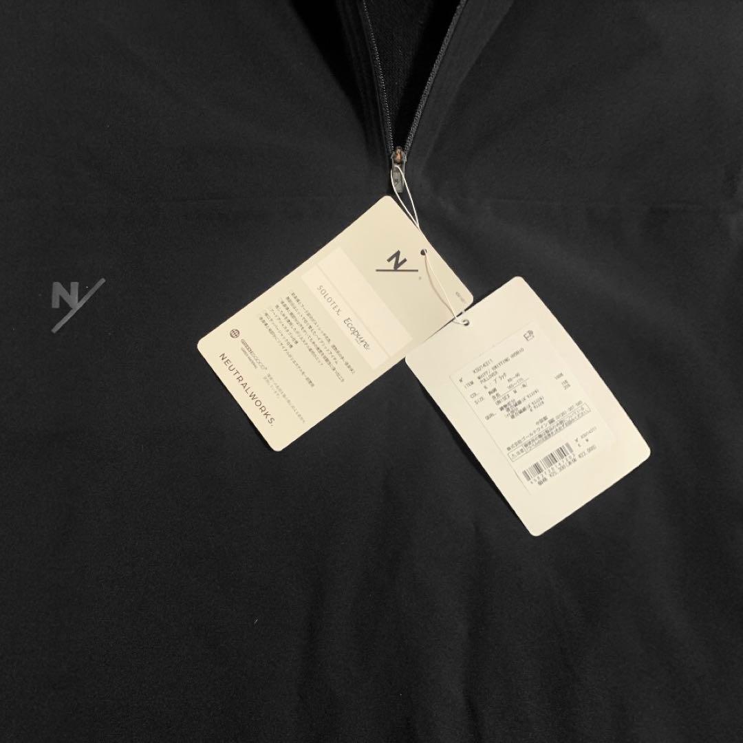 ニュートラルワークス　ウィフ/ニッティングハイブリッドプルオーバー