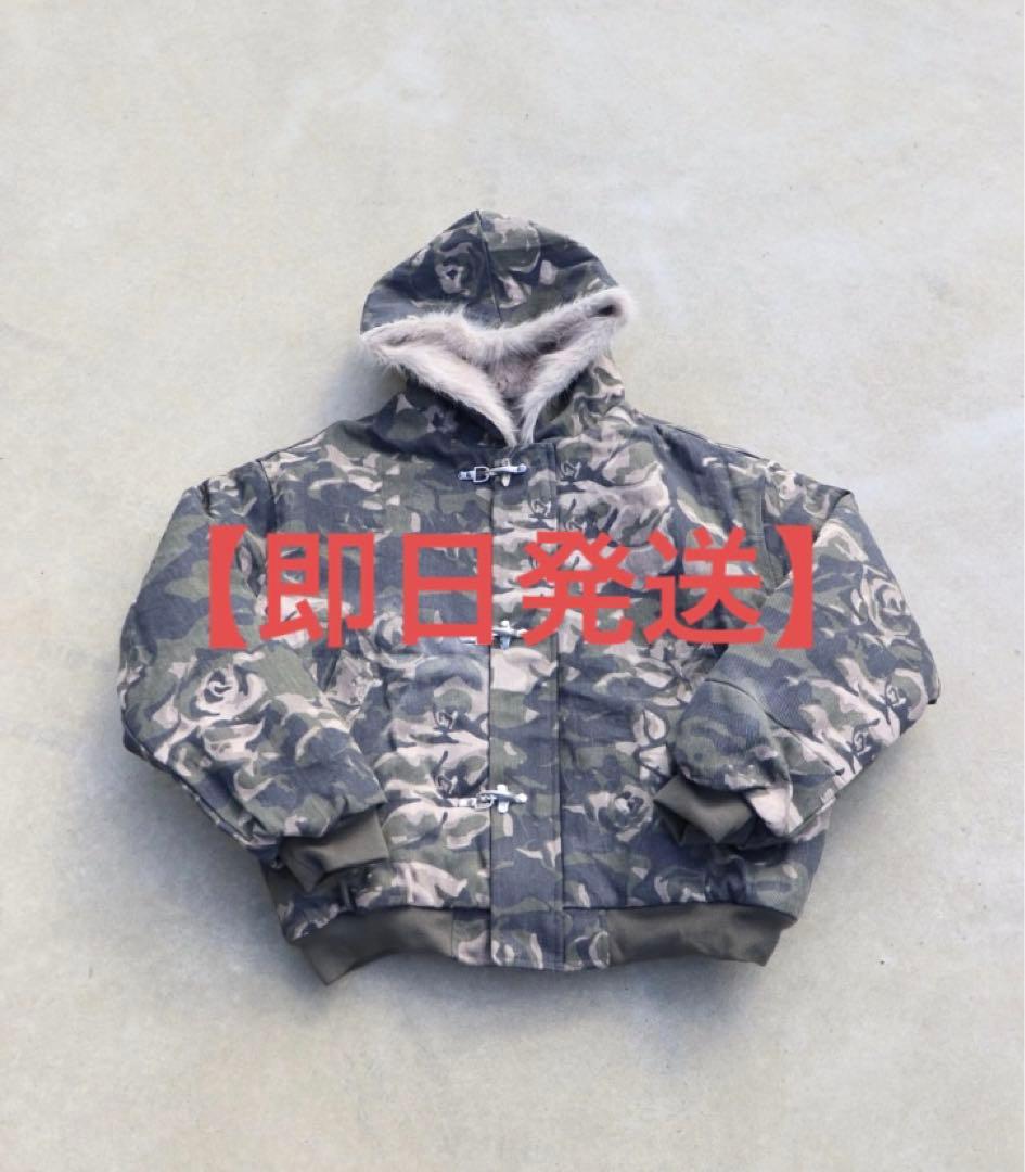 elev ファイヤーマンジャケット　ファーパーカー　Sサイズ