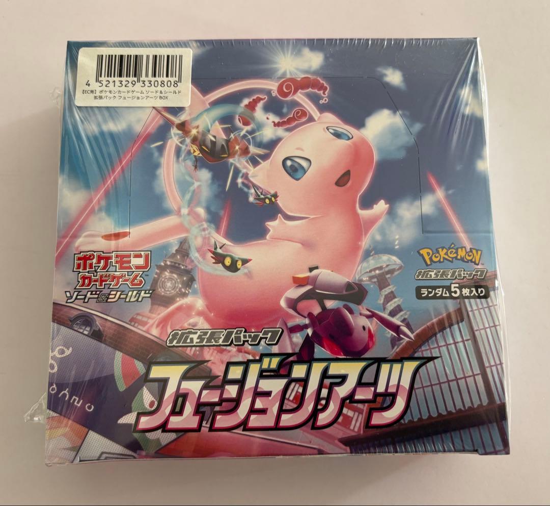 ポケモンカードゲーム 拡張パック「 フュージョンアーツ 」未開封BOX