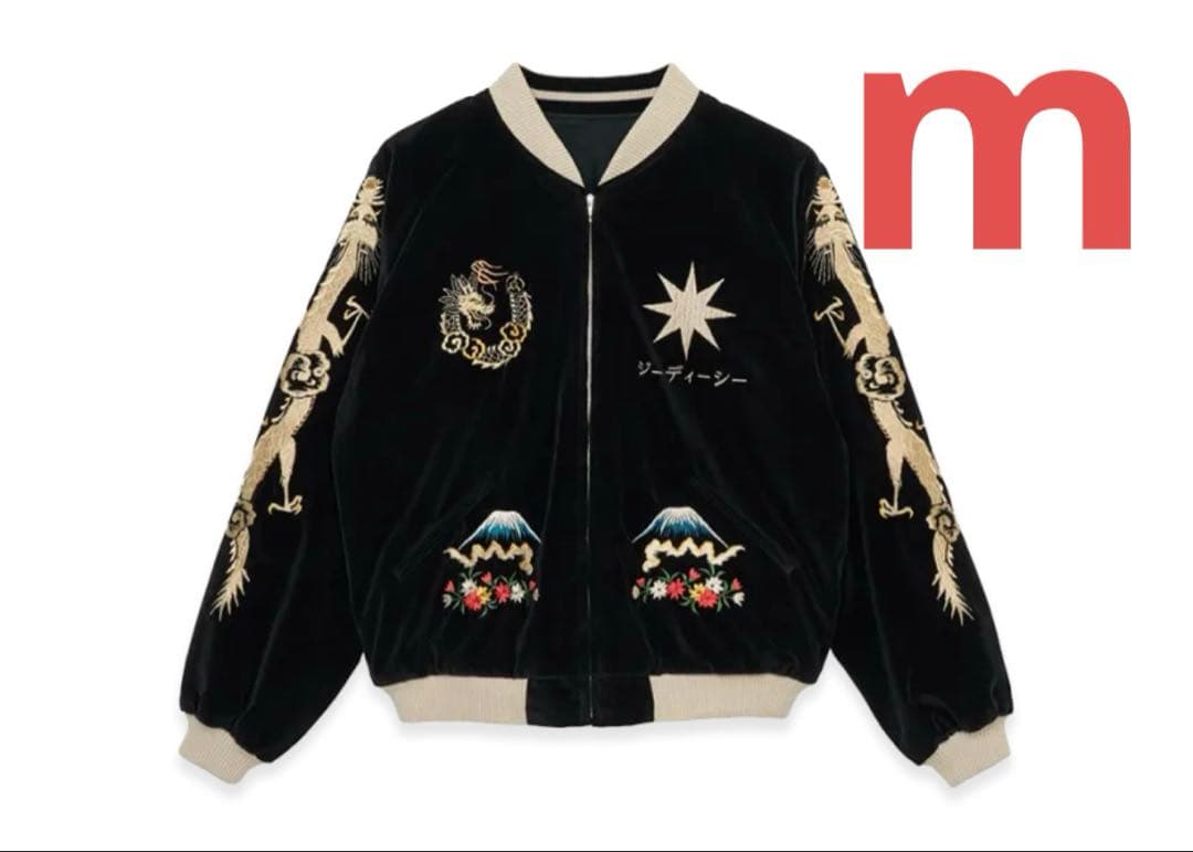 TAILOR TOYO ×GDC Acetate Souvenir Jacket