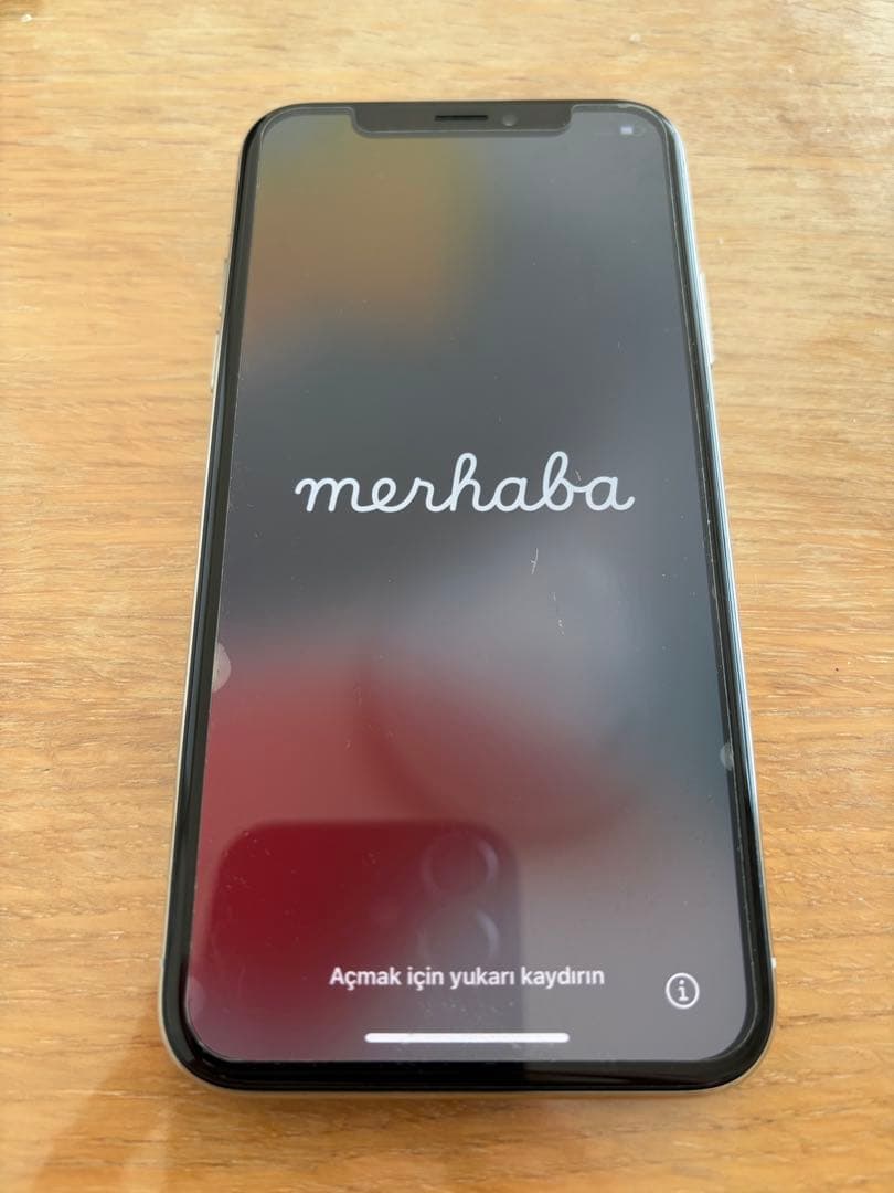 Apple iPhoneX 64GB 本体　シルバー