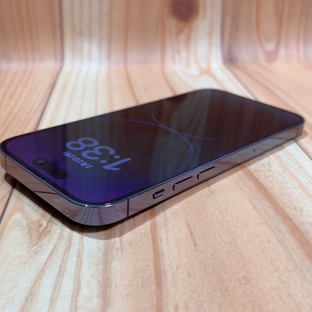 SIMフリー 本体 iPhone 14 Pro 128 GB パープル 615