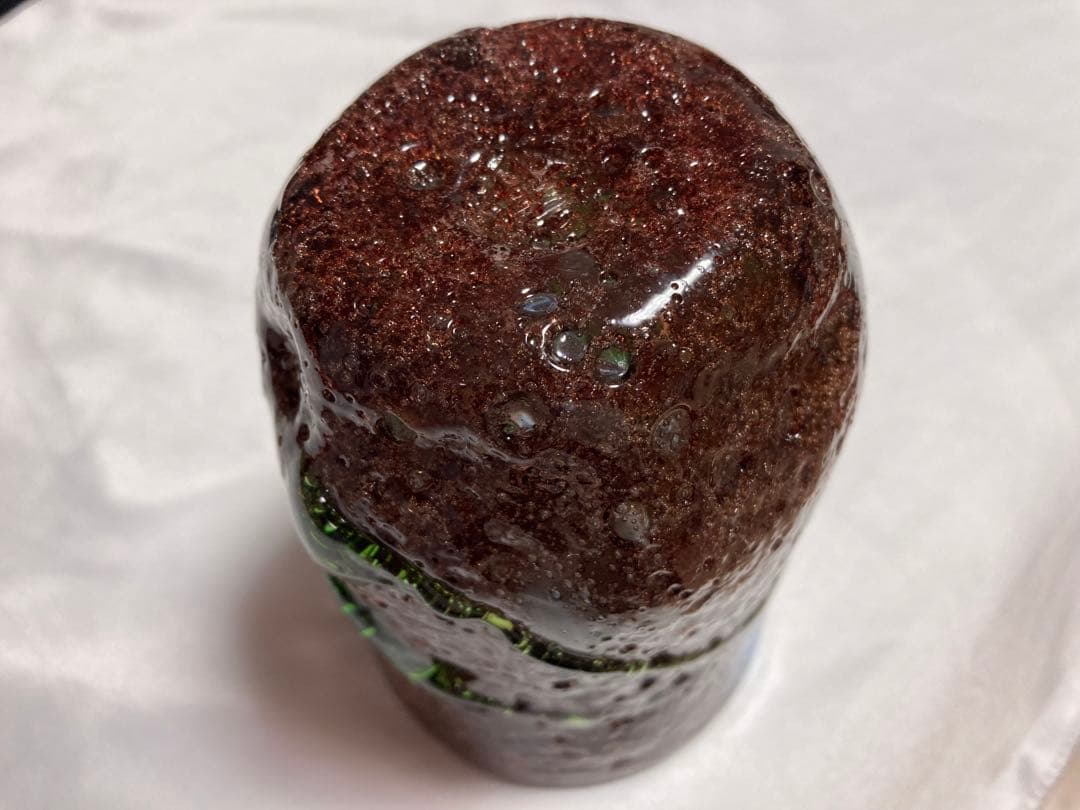 稲嶺盛吉　紅珊瑚　琉球グラス