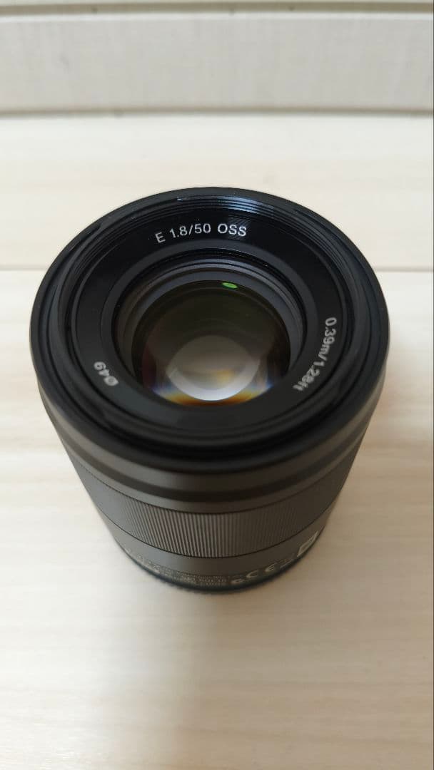 SONY E 50mm f1.8 OSS SEL50F18 ブラック中古