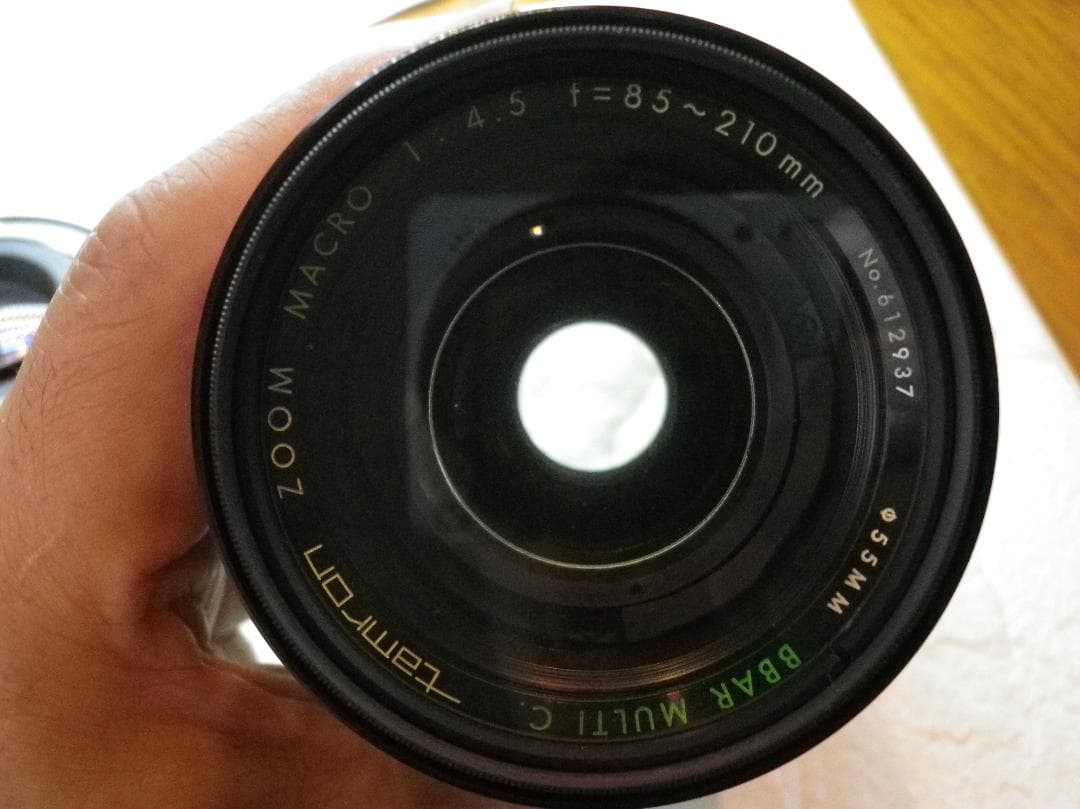 タムロンズームマクロ1:4.5 f:85~210mm + コムラ テルモア95Ⅱ
