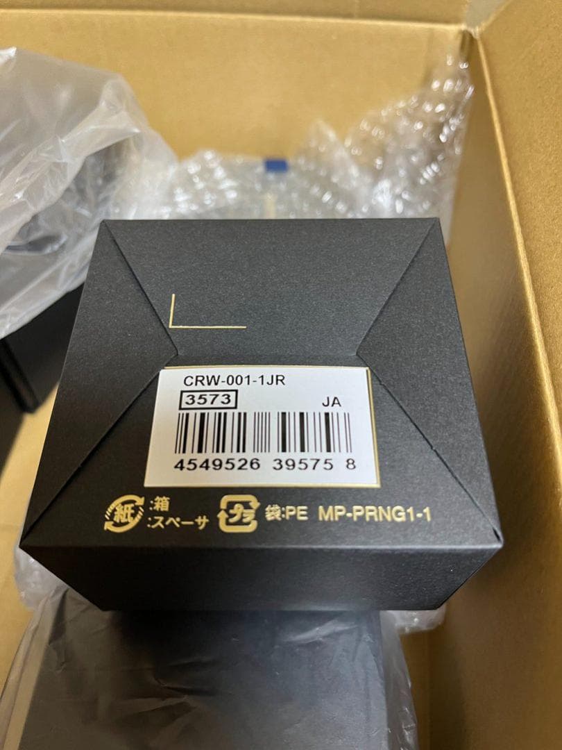 カシオ リングウオッチ CRW-001-1JR シルバー