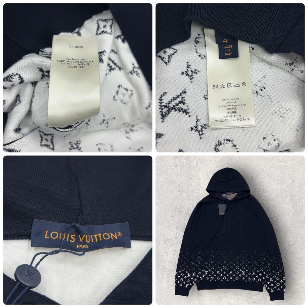 12013【タグ付き・24年】ルイヴィトン　グラディエント 定番カラーパーカー