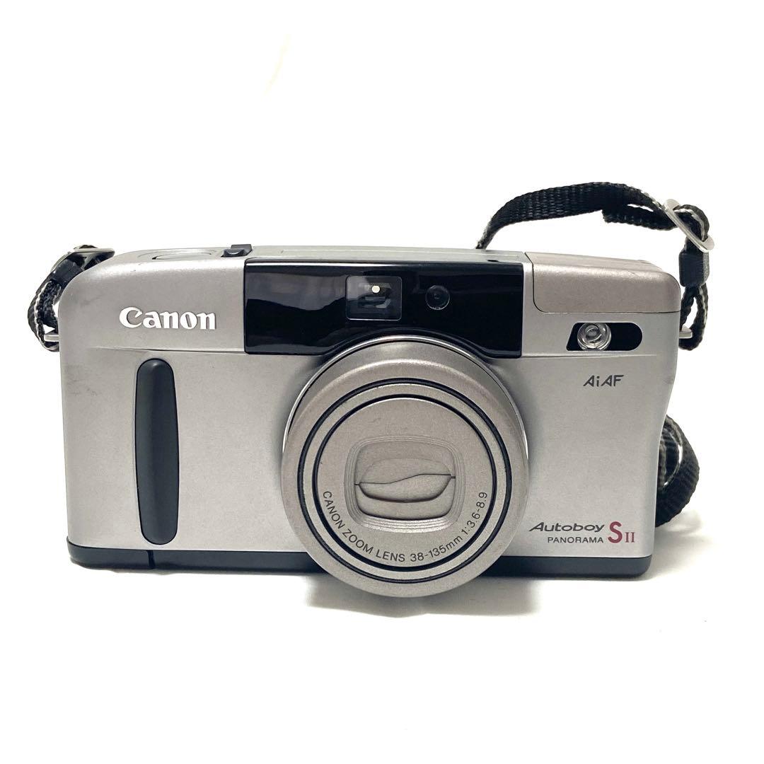 Canon キャノン Autoboy SII コンパクトフィルムカメラ 動作品