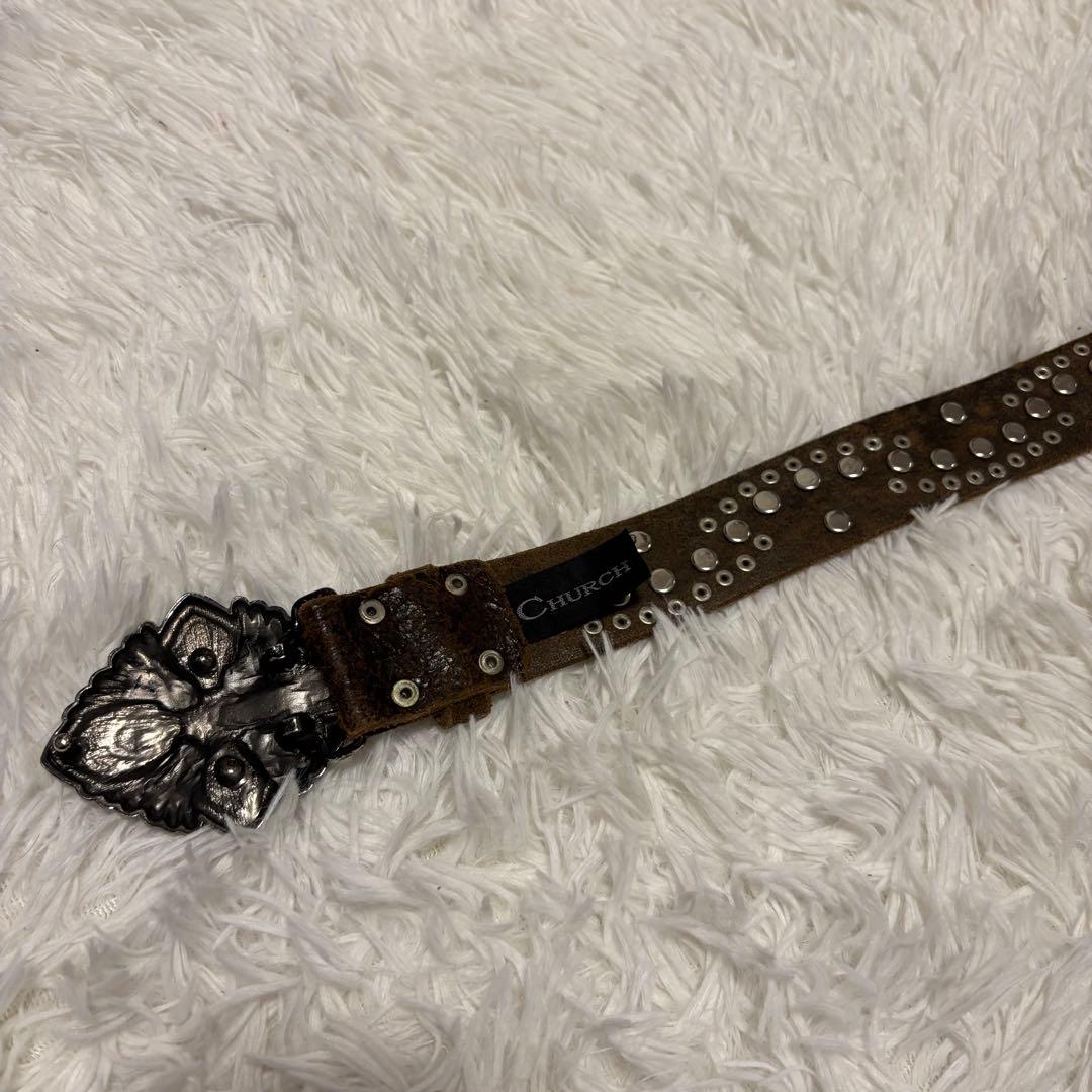 y2k 00s archive レザー　グランジ スタッズベルト　ギャル 平成