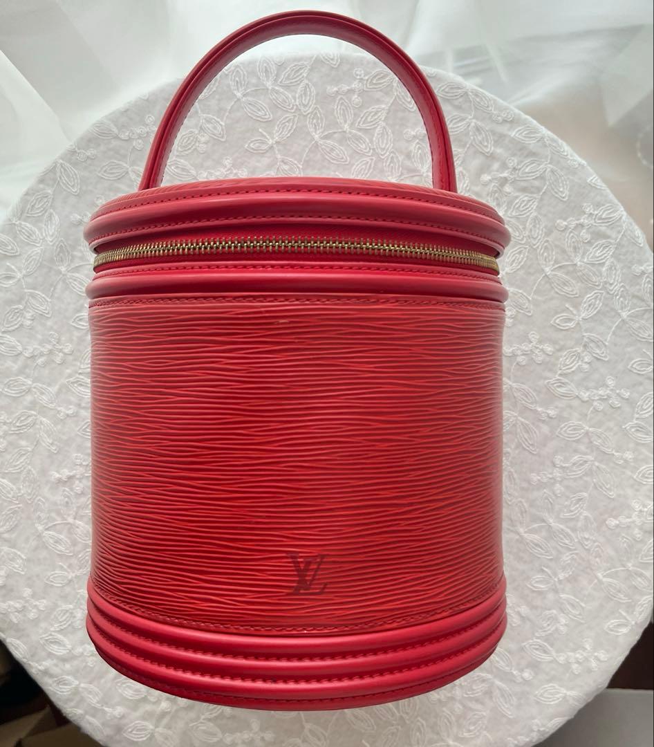 LOUIS VUITTON ルイヴィトン カンヌ バニティバッグ エピ
