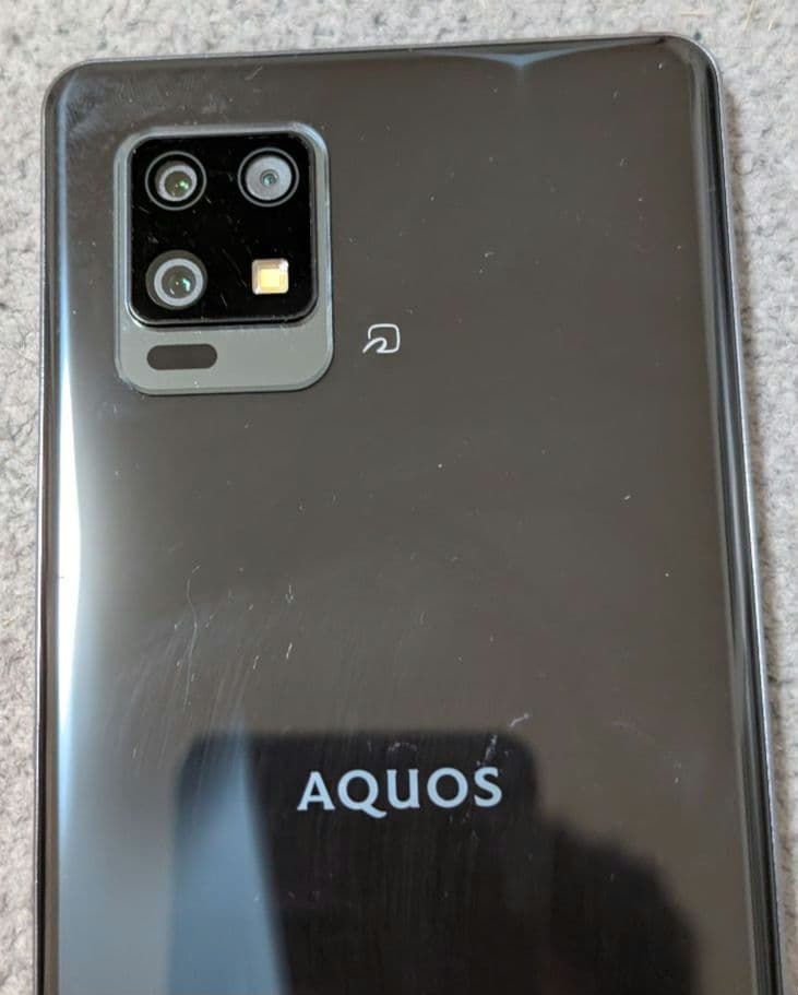 スマートフォン本体 Sharp AQUOS zero6 Black128GB